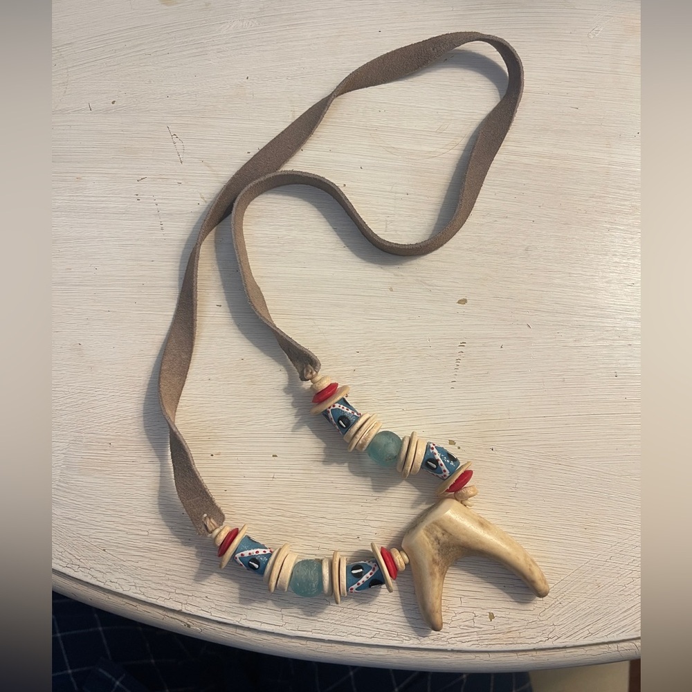 Twine & Twig Antler Necklace